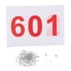 thumbnail image 1 of 100 Piezas Dorsales De Carrera Numerados Dorsales De Carrera 100 Números Números De Carrera De Atletas Del 601 Al 700, 1 of 5