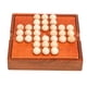 thumbnail image 3 of Juego De Mesa De Solitario De Madera, Rompecabezas IQ De Ajedrez Noble único Para Adultos Y Niños, 3 of 5