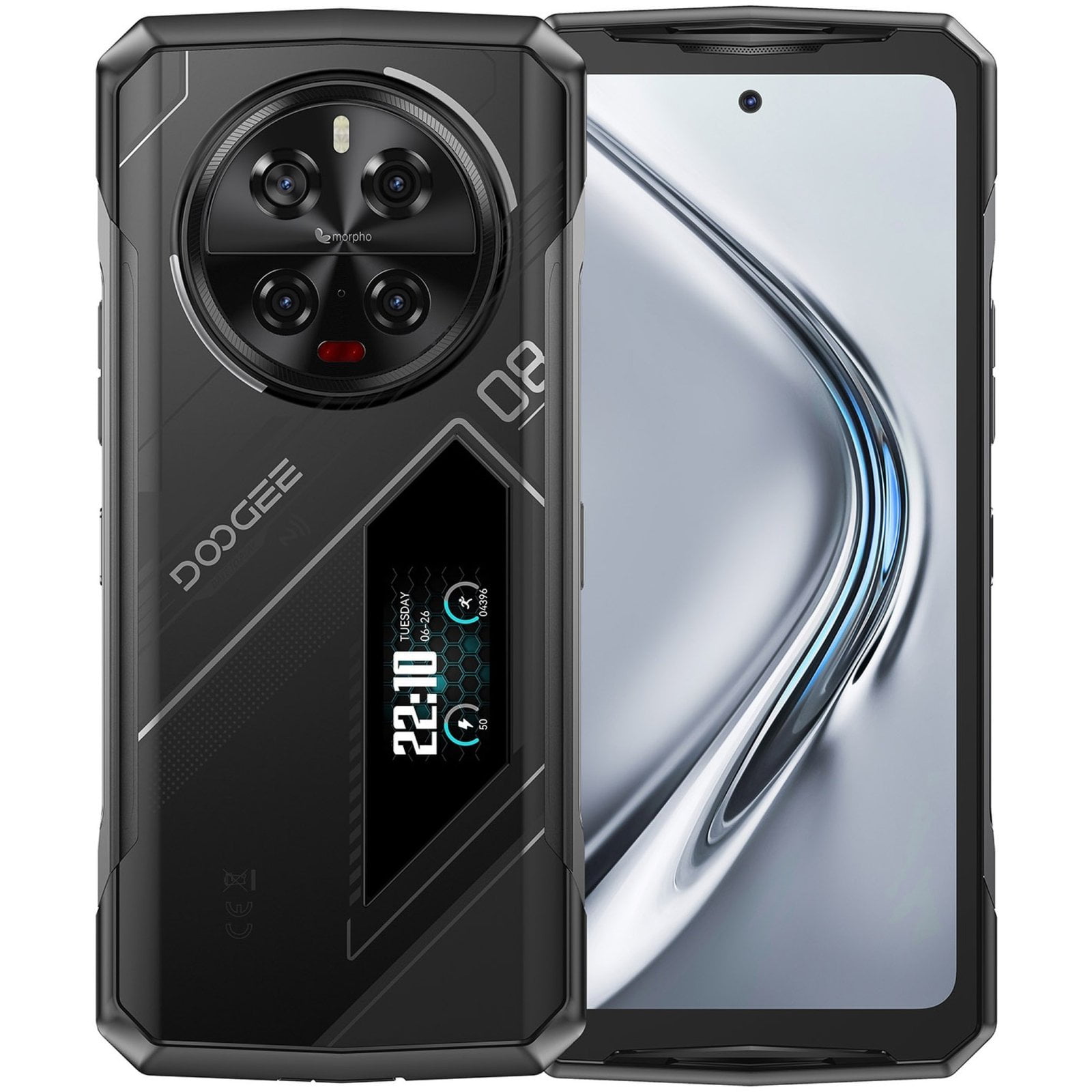 Doogee V40 Pro - Smartphone Rugerizado 5g Con 36gb Ram Y Cámara De 200mp