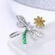 thumbnail image 2 of Anillo libelula ajustable plata 925, 2 of 4