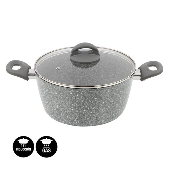 Olla Cerámica Antiadherente 28 Cm 6.6 Litros 2 Piezas 1 Un Mainstays