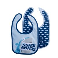 Pumucki - Set De 2 Baberos Diseño Tiburón