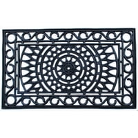 Imports Décor - Felpudo De Goma Imports Decor Sunrise White, 90 X 60 Cm