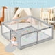 thumbnail image 4 of Baby Playpen Besuhot Baby Playard con puerta de 127 x 127 cm para interiores y exteriores, 4 of 7