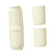 thumbnail image 3 of Contenedor De Cepillo De Dientes, Estuche Portátil Para Guardar Pasta De Dientes, Para Acampar, 4 Unidades, Amarillo, 3 of 3