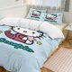 thumbnail image 3 of Scorpio Hello Kitty Comforter Twin SizeComforter Set for Kids Girls3Pcs Bedding Set Printed Comforter with 2 PillowcasesDown AlternativeSoft and Lightweight Bed Sheets, 3 of 5
