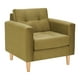 thumbnail image 2 of Sofa Retro 1c Felpa 05 Verde Musgo, 2 of 6