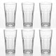 thumbnail image 1 of Set 6 Vasos Altos Vidrio Cristar Lisboa 493ml Transparente, 1 of 9
