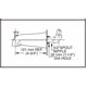 thumbnail image 2 of Desviador sin cordones Tub Spout American Standard 8888026.002, 10 cm, 2 of 5