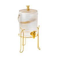 Bothyi - Dispensador De Bebidas Con Grifo, Hervidor Frío Con Grifo Para Cocina Casera, Leche Dorada