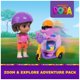 thumbnail image 2 of Paquete de aventuras Dora Zoom & Explore con figuras de Dora y Tico, 2 of 9