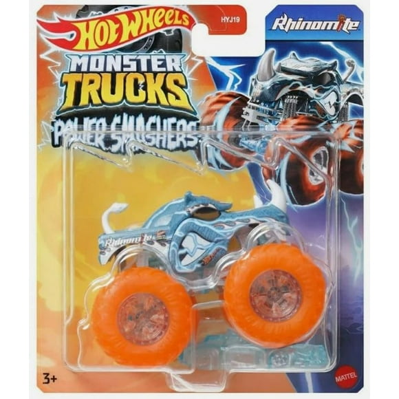 Monster Truck Hot Wheels Power Smashers Rhinomite 2024 1:64