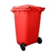 thumbnail image 3 of Contenedor Basura 240 Litros Rojo, 3 of 3