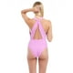 thumbnail image 2 of Traje De Baño Enterito Con Escote Morado L, 2 of 3