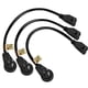 thumbnail image 1 of Cable de extensión Nekteck, enchufe plano giratorio de 360°, 30 cm, 14 AWG, 1 of 8