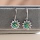 thumbnail image 5 of Aretes de Moissanita 2cttw Color D Claridad VVS1 Aretes Colgantes de Diamante para Mujer Aretes de Boda de Plata Esterlina 925 para Novias Dama de Honor con Certificado, 5 of 9