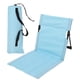thumbnail image 2 of Tumbona De Playa Compacta Y Plegable Para Exteriores, Ideal Para Senderismo, Barbacoas, Pesca, Color Azul Claro, 2 of 5