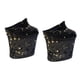 thumbnail image 2 of 2 Protectores De Zapatos De Pole Dance De Terciopelo, Resistentes Al Desgaste, Antideslizantes, Color Negro, Talla S, 2 of 5