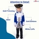 thumbnail image 3 of Disfraz Colonial Patriota de Dress Up America con Sombrero y Peluca, 3 of 7