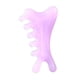 thumbnail image 3 of Peine de masaje facial para mujeres/hombres adultos, suave, portátil, regalo, herramienta de masaje de cabeza de mano, peine de raspado Guasha para el Púrpura, 3 of 5