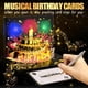 thumbnail image 3 of Tarjeta de cumpleaños desplegable Bevbovcard con luz LED y música para hombre, 3 of 6