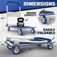 thumbnail image 2 of Carrito plegable Dolly Lifetime Appliance Parts, 150 kg, azul, 2 of 8