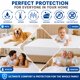 thumbnail image 3 of Funda Protectora Impermeable LDC LUX DECOR para Colchón Twin, 3 of 9