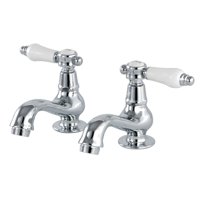 Grifo Para Lavabo Kingston Brass Ks1101Bpl, Cromo Pulido