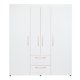 thumbnail image 2 of Clóset Golden 4 Puertas 2 Cajones Blanco, 2 of 9