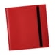 thumbnail image 1 of Carpeta de tarjetas 12 bolsillos Carpeta de tarjetas deportivas Diseño de correa 480 tarjetas Álbum de colección de tarjetas de doble protección para Rojo, 1 of 5