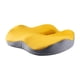 thumbnail image 1 of Cojín De Asiento De Espuma Viscoelástica, Cojín Para Silla, Cojín Para Asiento De Coche, Asiento Prolongado, Avión, Amarillo, Gris Claro, 1 of 5