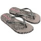 thumbnail image 2 of Sandalia Mujer Negro/Plata Animal Chic Ipanema, 2 of 2