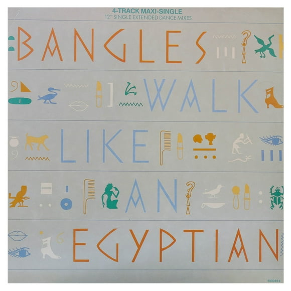 Bangles Walk Like An Egyptian 12 Maxi Single Usado