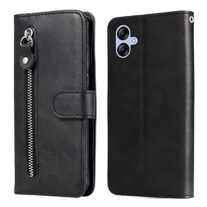 Gangxun - Funda Con Cremallera Para Samsung Galaxy A04E 4G, Carcasa Cartera De Cuero Pu Con Soporte Y Tarjetero