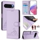 thumbnail image 1 of Funda tipo cartera FOXDOCK para Google Pixel 10 Pro XL 5G con soporte, ranuras, RFID, diseño de gato, 1 of 5