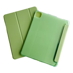 Mar Cases - Funda Smart Cover Para Ipad Air 11 M2 2024 Con Ranura Verde Menta