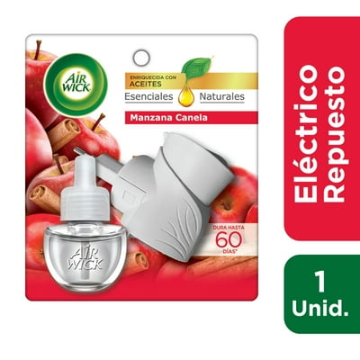 Kit Eléctrico Aromatizante Aceite Manzana Canela Blister 21 Ml Air Wick
