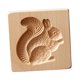 thumbnail image 4 of Cortador De Galletas De Madera, Herramienta Para Hornear Para Navidad, Reunión Familiar, Acción De Gracias, 10 Cm X 10 Cm X 2 Cm, 4 of 5