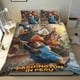 thumbnail image 1 of Paddington Bear Conjunto de sábanas temático, trío de piezas, cómodo y amigable con la piel, diseño único, regalo de decoración para el hogar para familiares, amigos y fans,140cm *210cm, 1 of 6