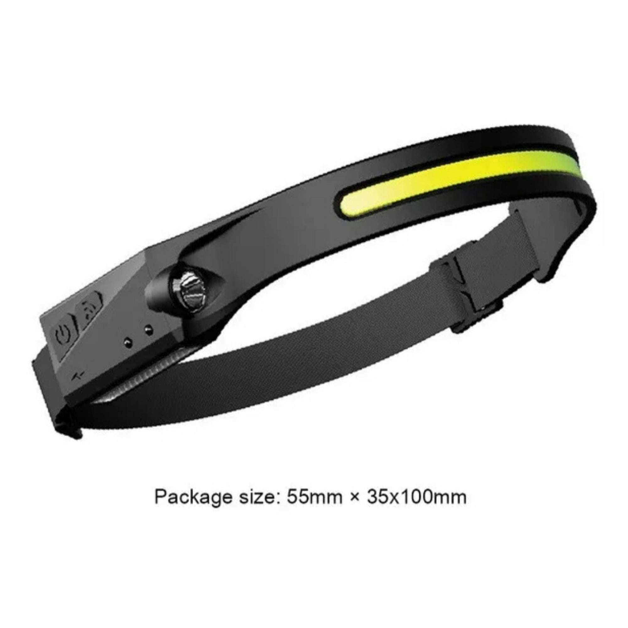 Mundo Eve - Linterna Frontal Recargable Con Sensor Faro