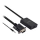thumbnail image 1 of Conversor De Video Vga + Audio A Hdmi Fhd Negro 08118, 1 of 4