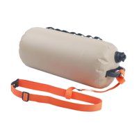 Ioensy - Flotador De Boya De Natación Con Cinturón, Bolsa De Natación Inflable Para Pesca, Natación, Playa, Color Caqui