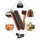 thumbnail image 4 of Kit De Cepillos Para Zapatos Pulidor De Crin De Caballo Aplicadores, 4 of 7