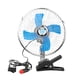 thumbnail image 2 of Ventilador De Coche Ventilador De Escritorio Personal De Bajo Ruido Para Viajes Al Aire Libre Tienda De Campaña Gimnasio 8 Pulgadas 24V Azul, 2 of 5