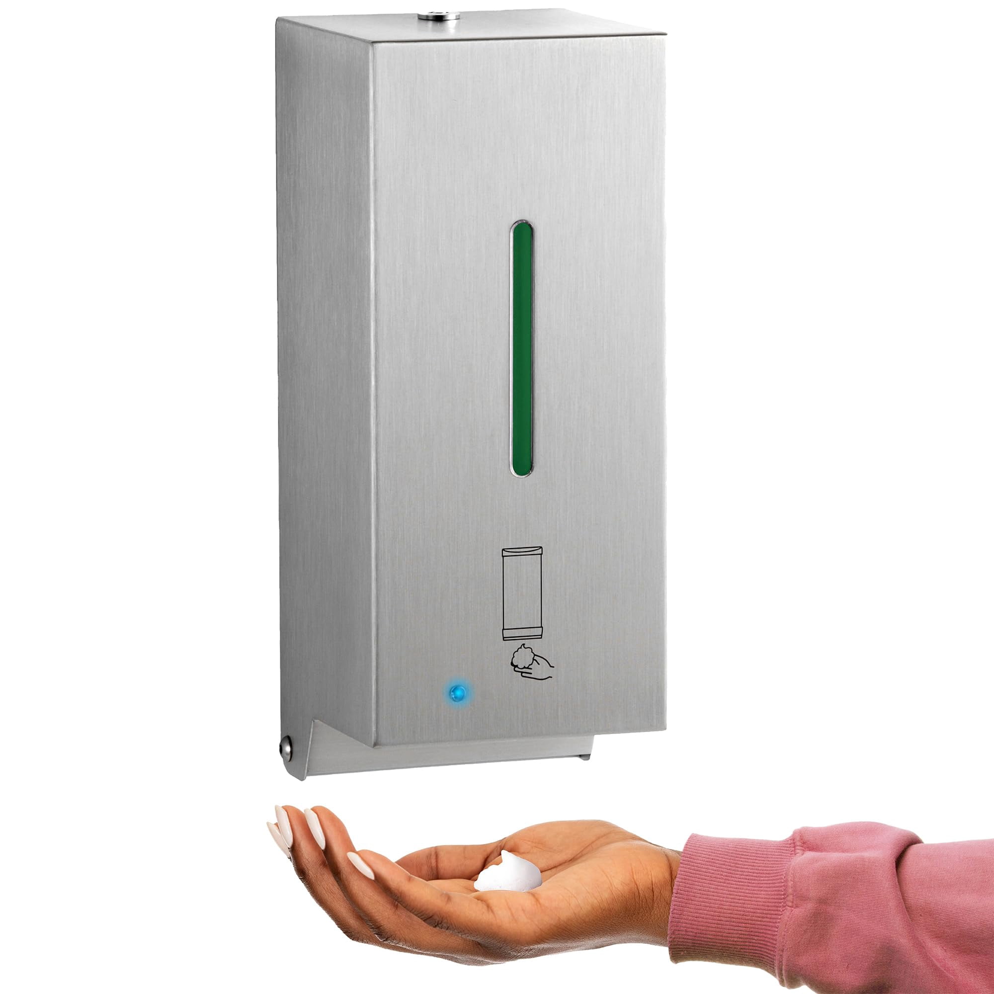 Dispensador De Jabón Bobrick 2013 Automático De Pared De 800 Ml