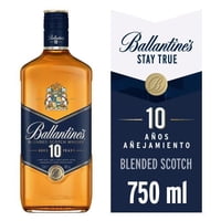 Whisky Blended Scotch 10 Años 40° Botella 750 Ml Ballantine'S