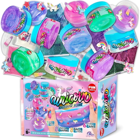 Slime Unicornio Pack 1040 Ml Tricolor