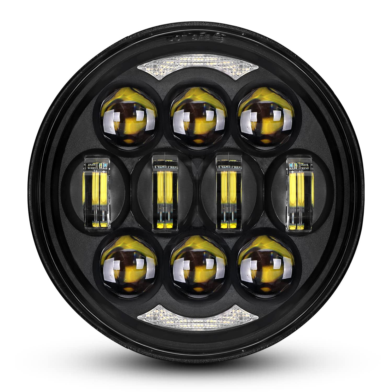 Faro De Proyección Led Lx-light De 5,75 Pulgadas, Aprobado Por El Dot, 80 W