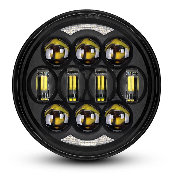 Faro de proyección LED LX-LIGHT de 5,75 pulgadas, aprobado por el DOT, 80 W