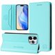thumbnail image 2 of Funda Billetera con Soporte para iPhone 16 Pro Max Bloqueo RFID Plegable Verde menta, 2 of 6
